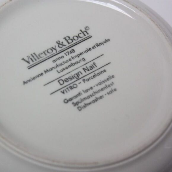 Vintage Villeroy & Boch Noah's Ark Trinket Dish With Lid Porcelain - Picture 7 of 7